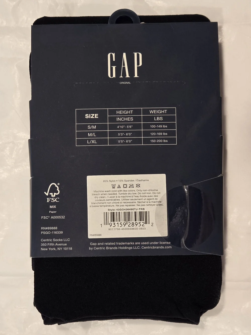 GAP classic opaque